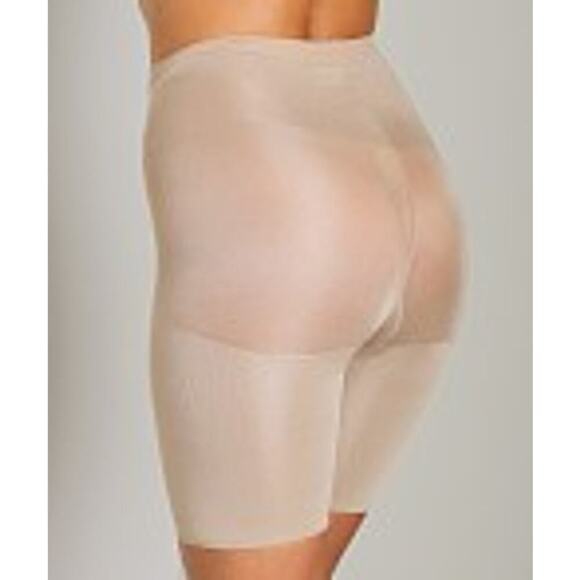 Spanx Women's High Waisted Slimming Super Power Line Panties Size F Nude NWT - Picture 4 of 7